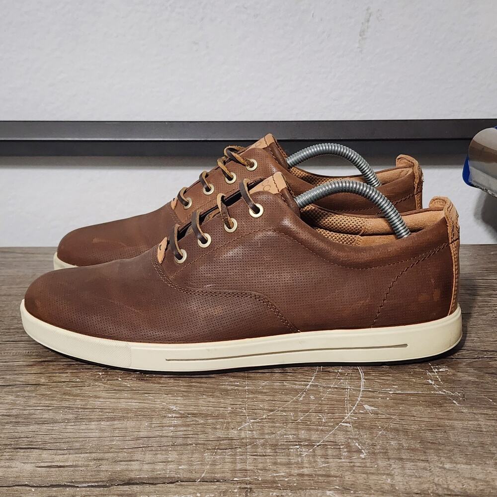 Ecco Eisner Men's Casual Comfort Shoes Derby Size 43 (9-9.5) Brown